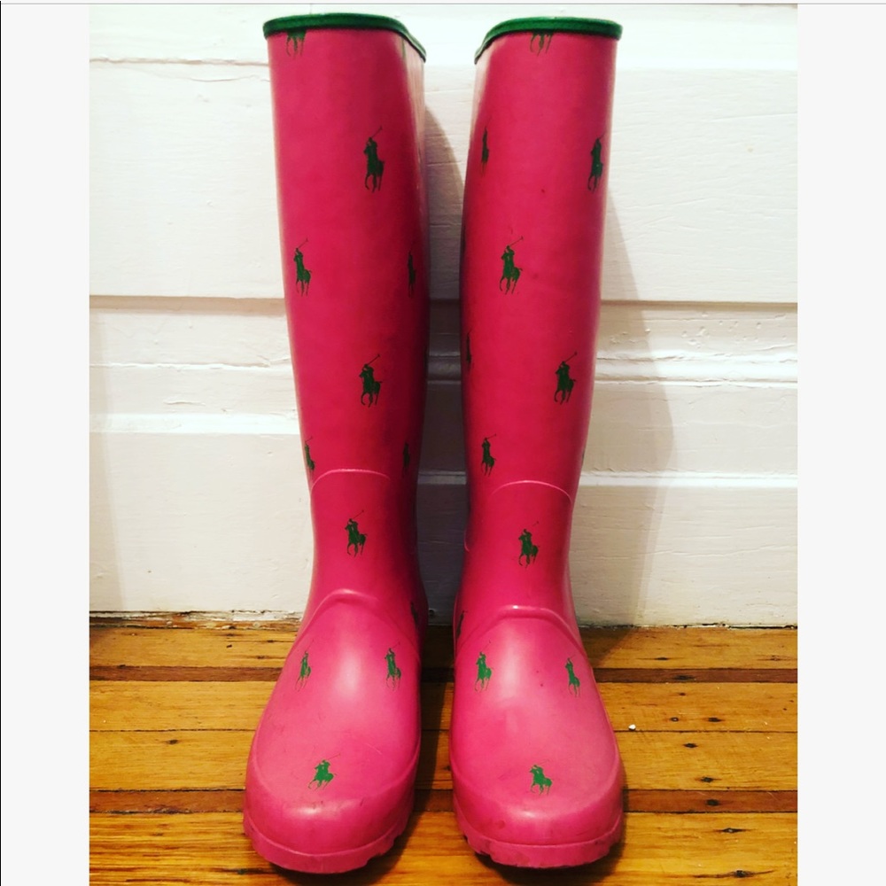 Polo Ralph Lauren rain boots